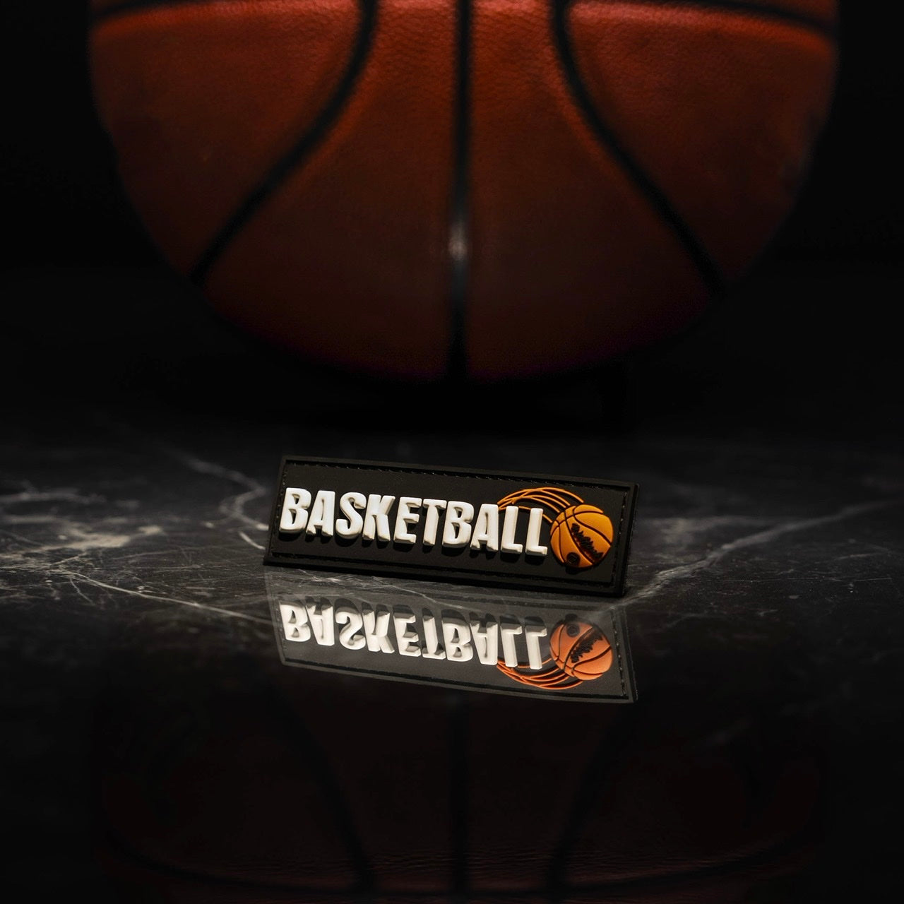Basketball Velcro Patch