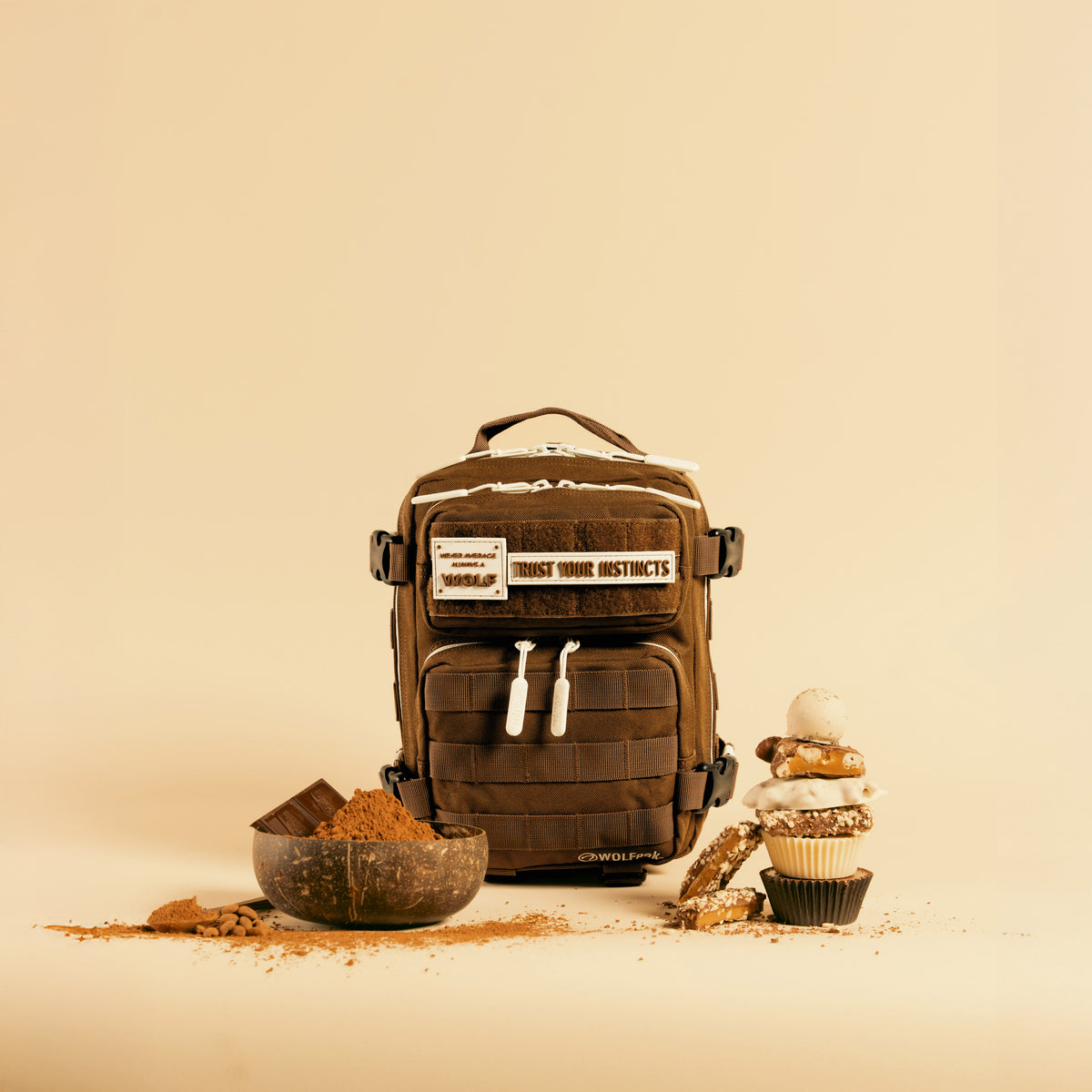 9l mini tactical backpack 9L Backpack Mini Cocoa