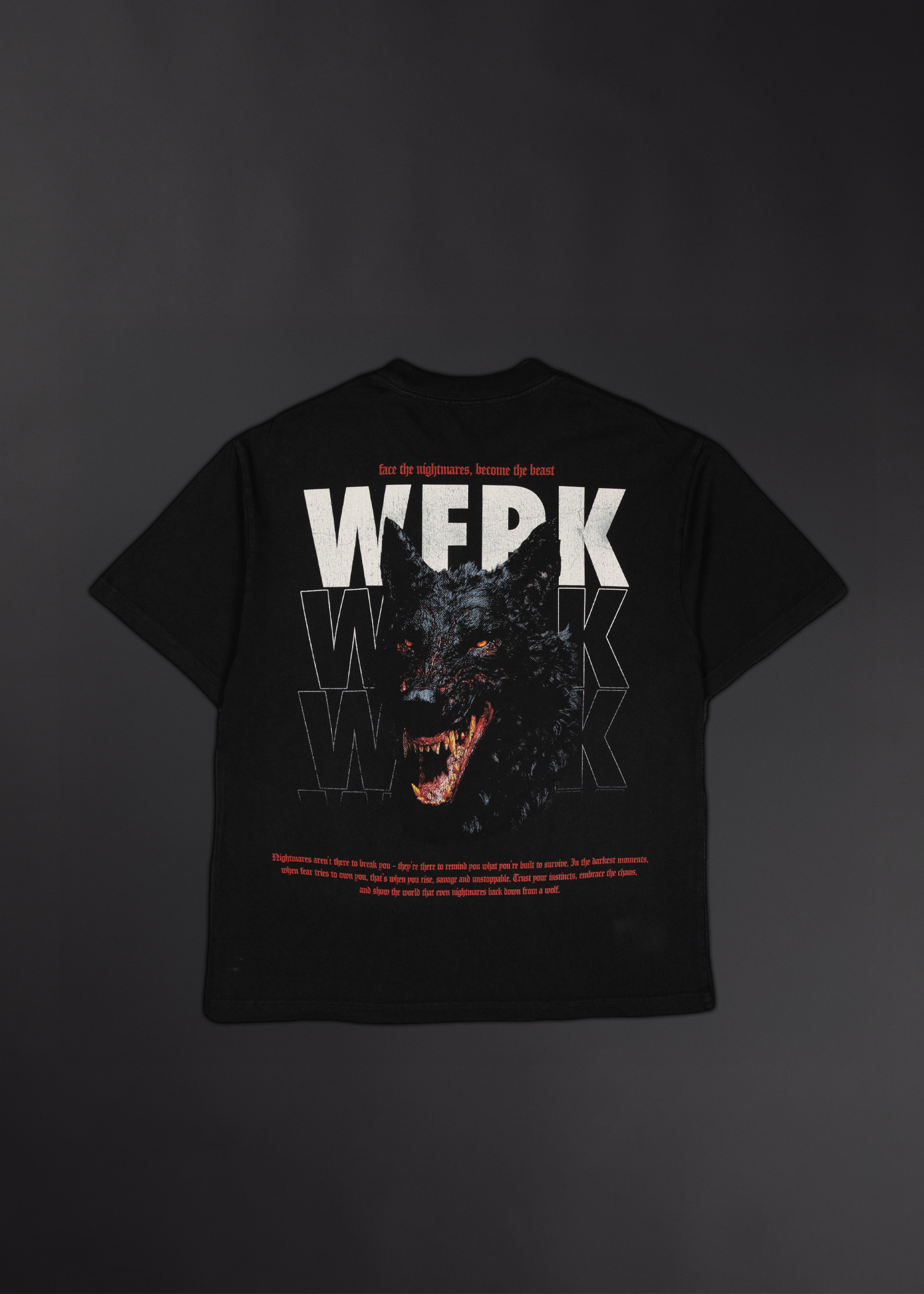 Beast Graphic T-Shirt Nightmare