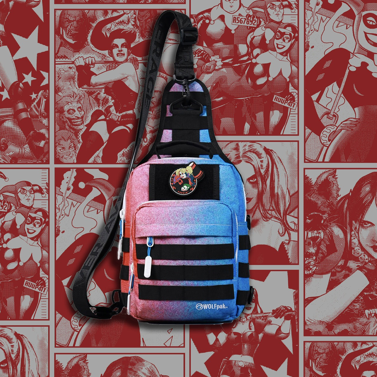 9L Tactical Sling Bag Harley Quinn