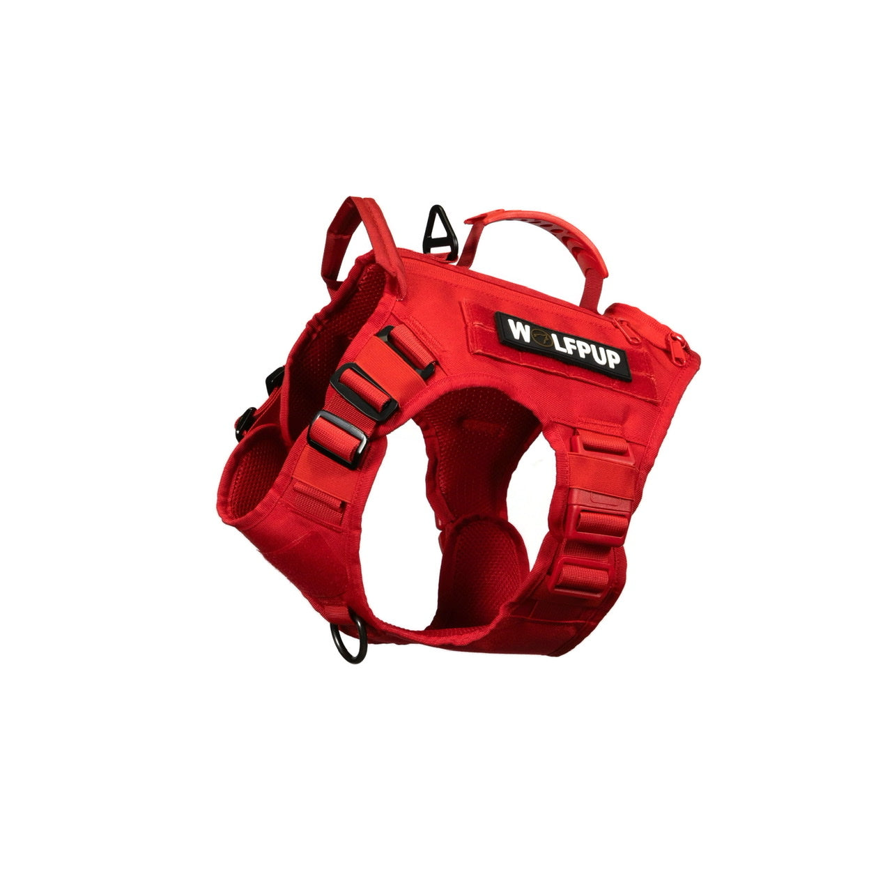 Elite Red Tactical Dog Vest Harness