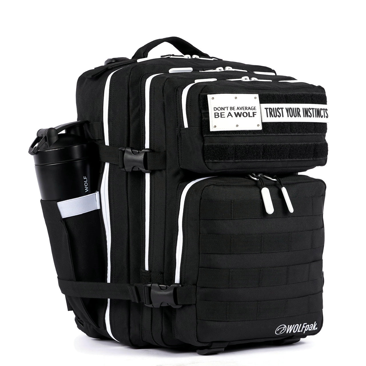 35L Backpack Alpha Black White Accents