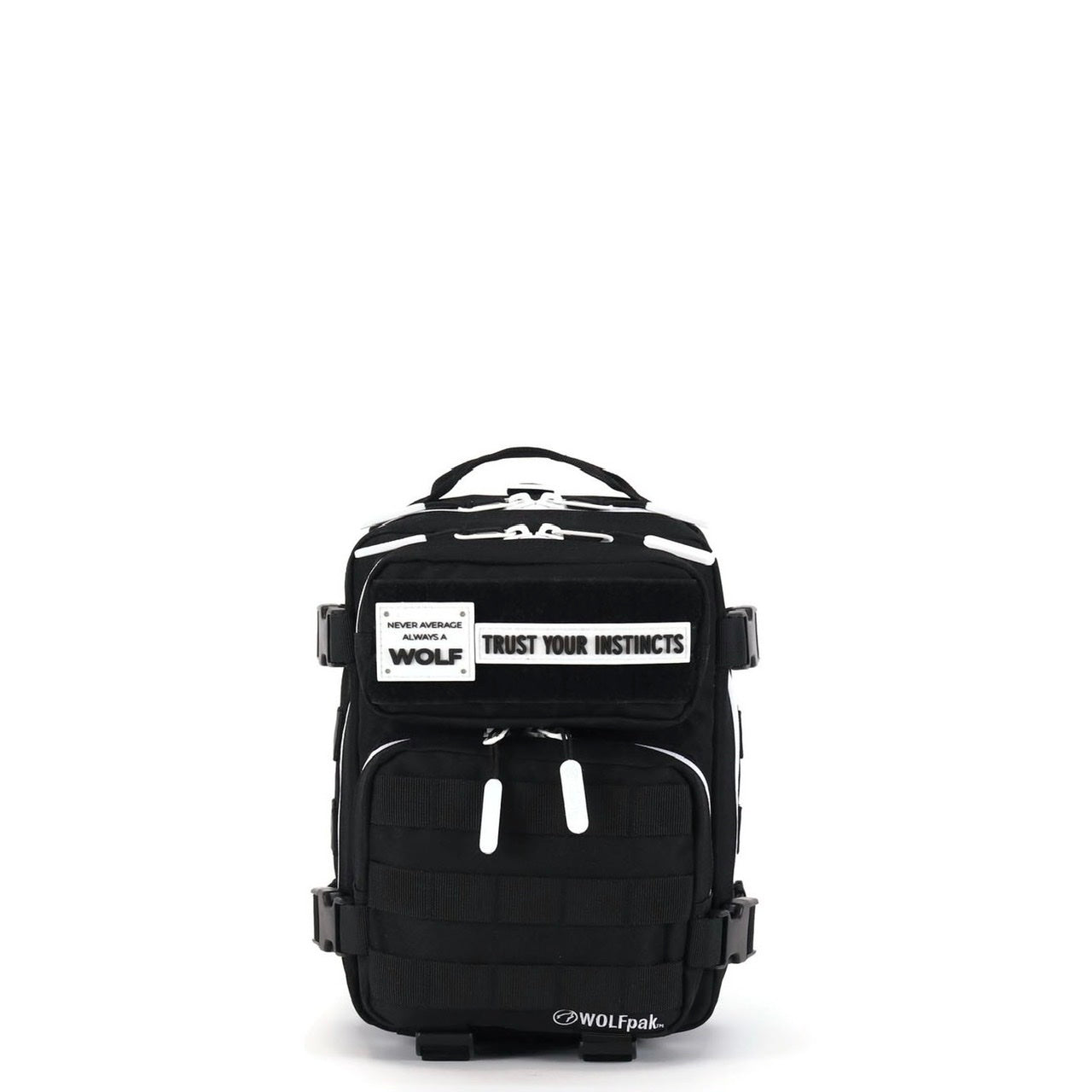 9L Backpack Mini Alpha Black White Accents