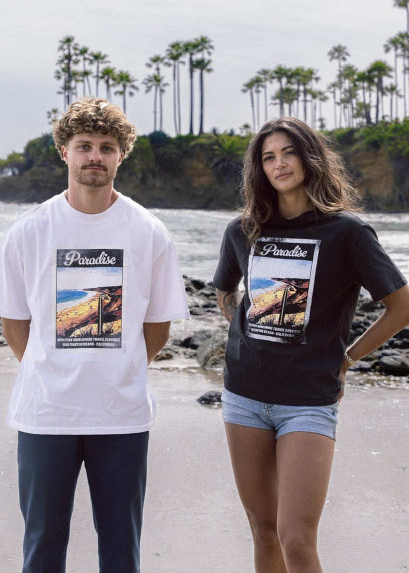 🎁 Paradise Graphic T-Shirt Tropical Rebellion Sale (100% off)