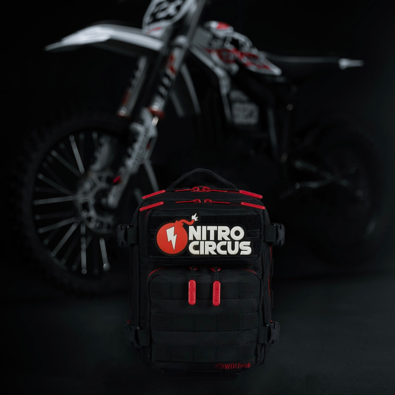 9L Backpack Mini Black Nitro Circus – WOLFpak