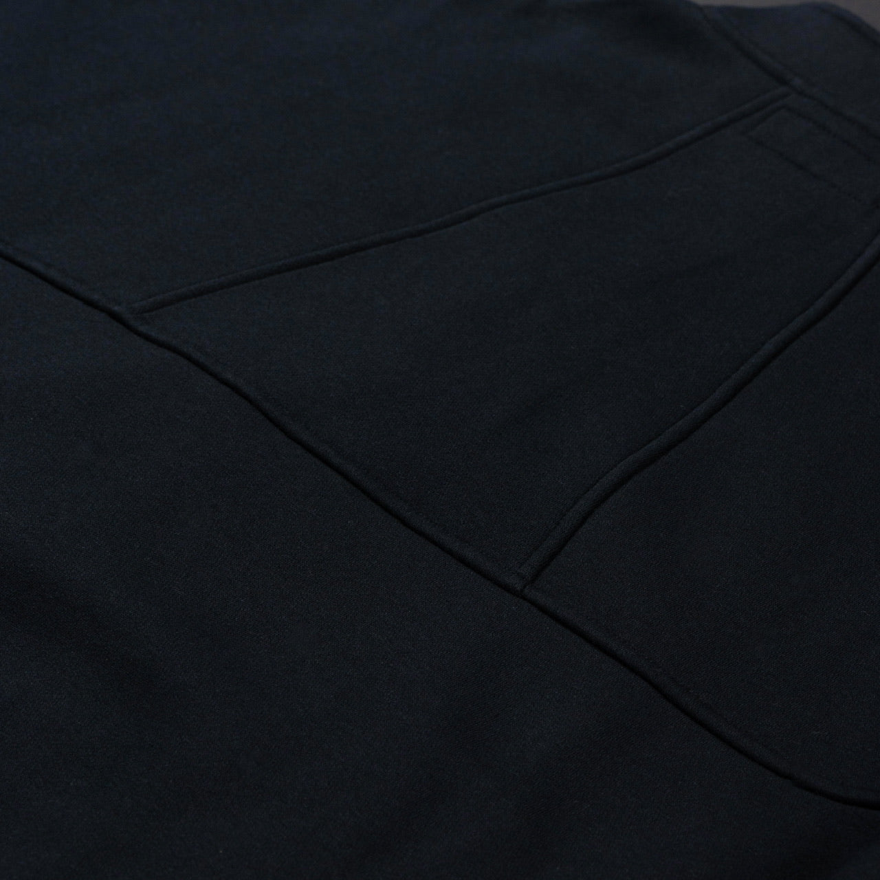 Gothic Black Quarter Zip