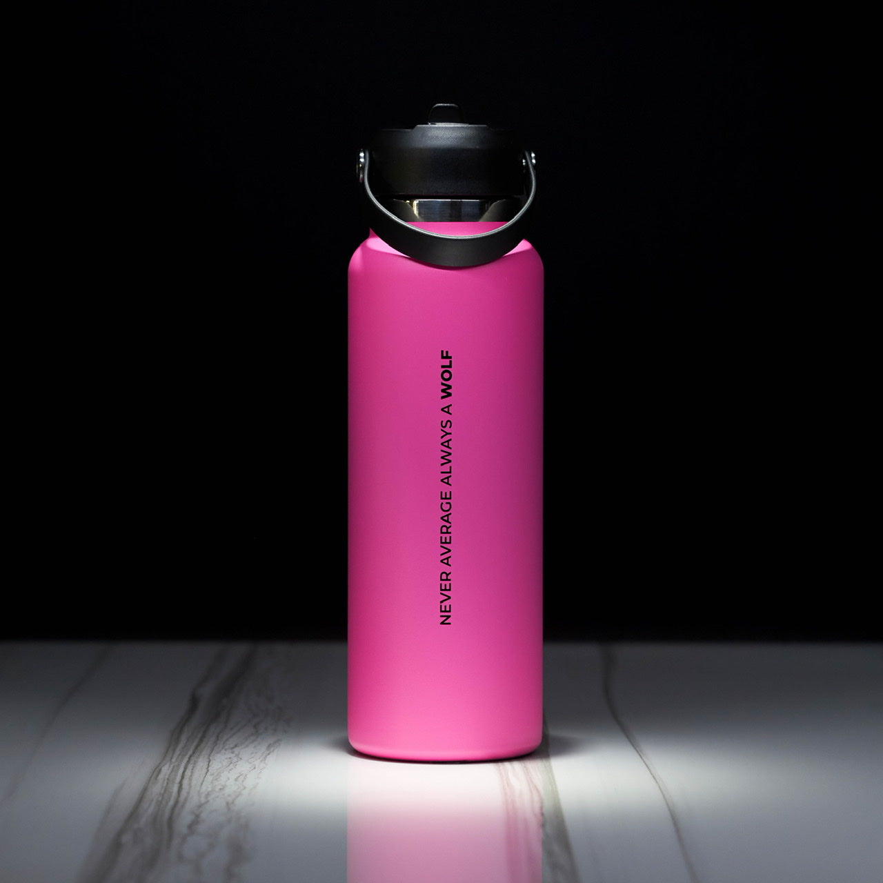 40oz Neon Pink Flask
