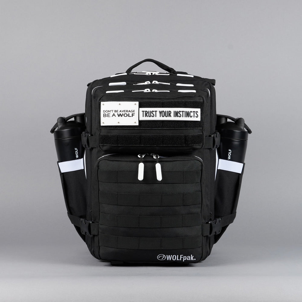 35L Backpack Alpha Black White Accents