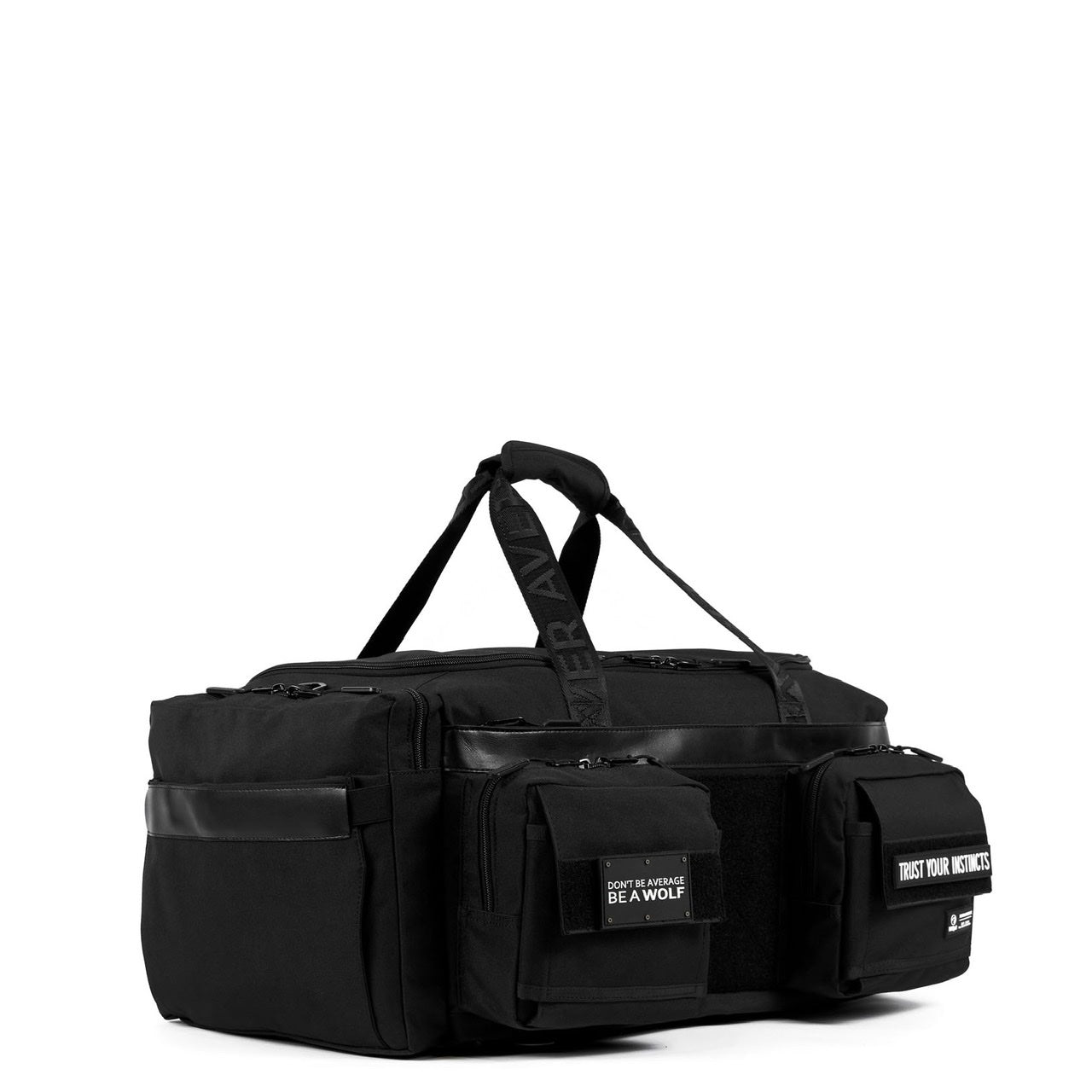 Black Recruit Duffle Bag