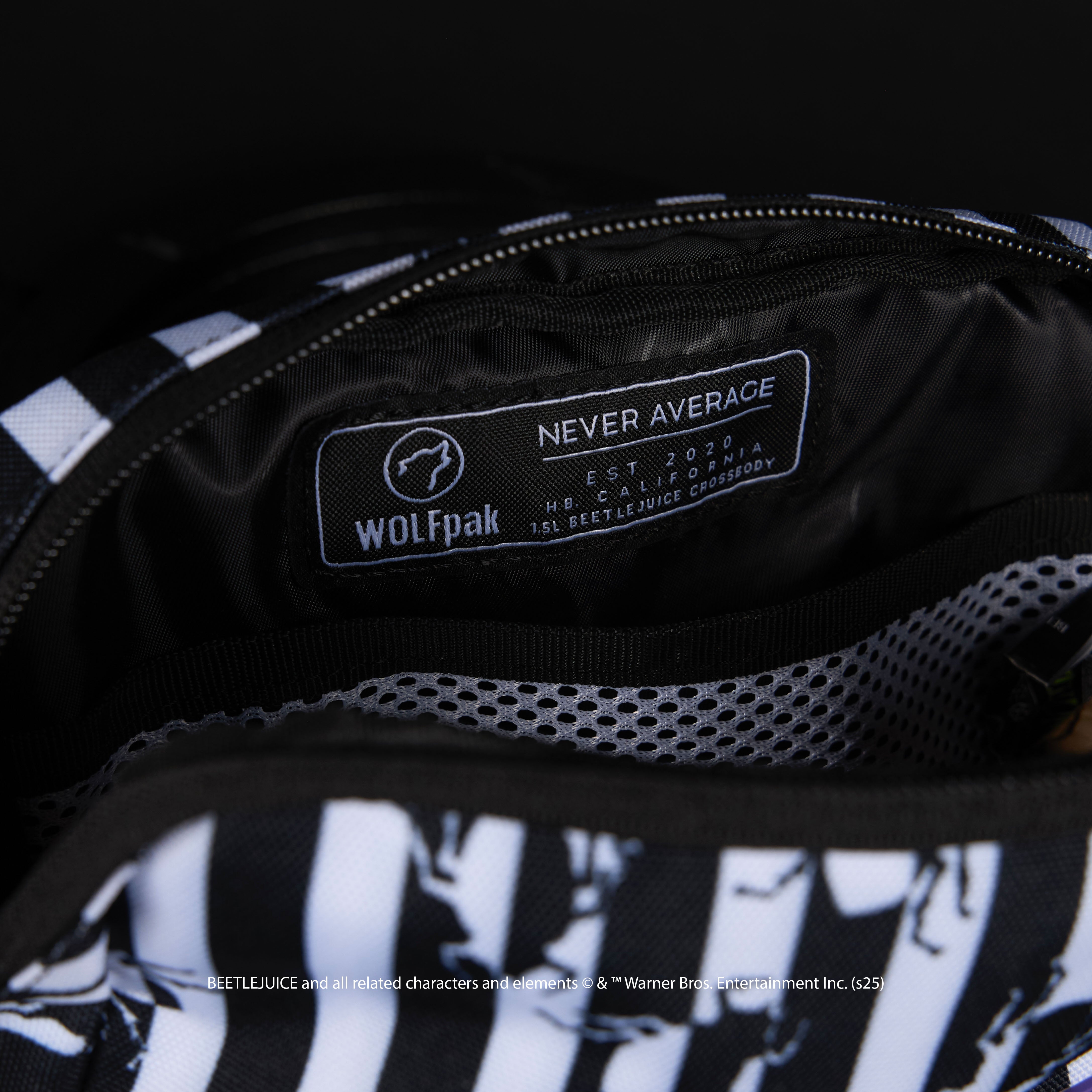 1.5L Crossbody Pack Beetlejuice