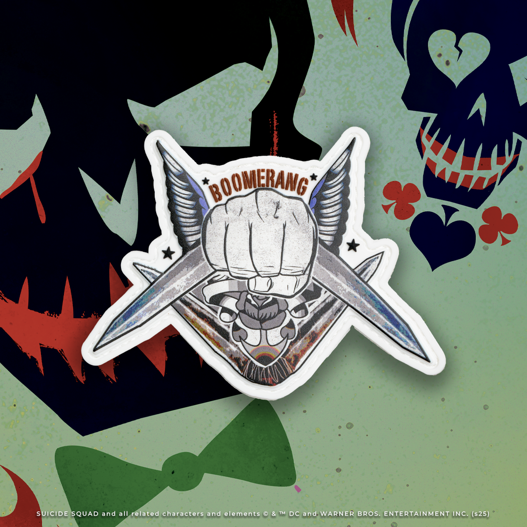 🎁 Suicide Squad Boomerang Patch Sale (100% off)