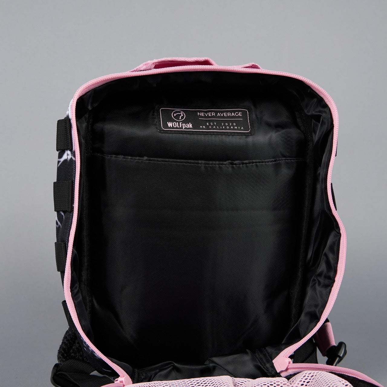 9L Backpack Mini Black Lightning Knockout Pink