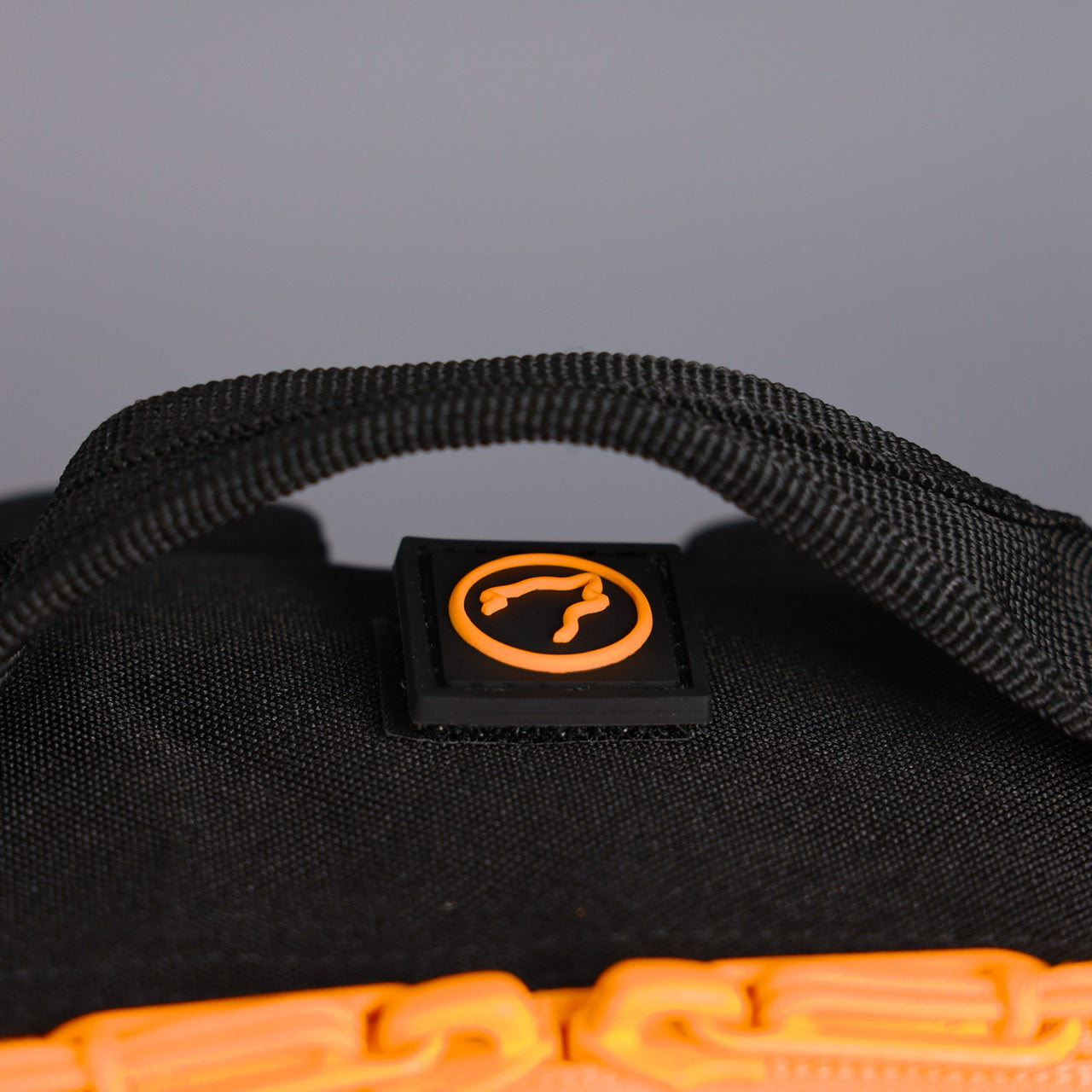 9L Backpack Mini Black Neon Orange