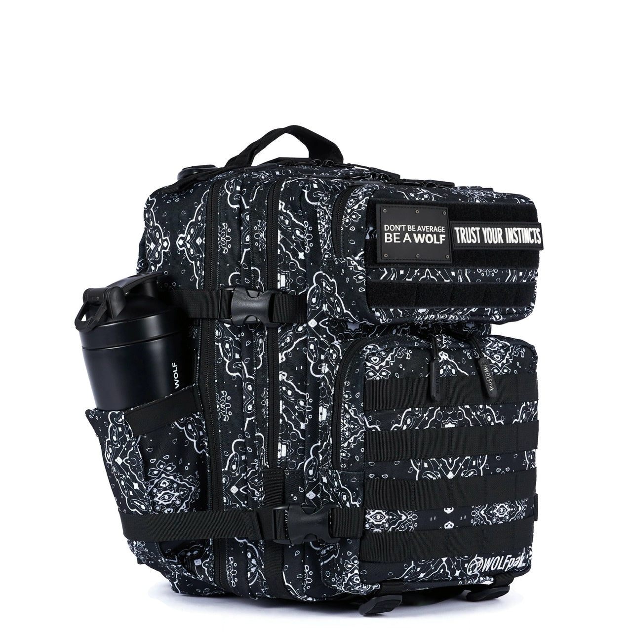 25L Backpack Black Bandana