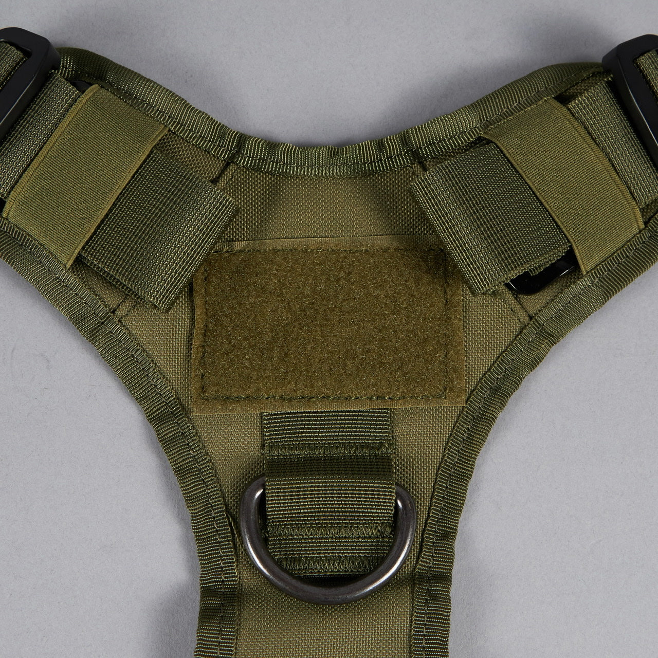 OD Green Tactical Dog Vest Harness