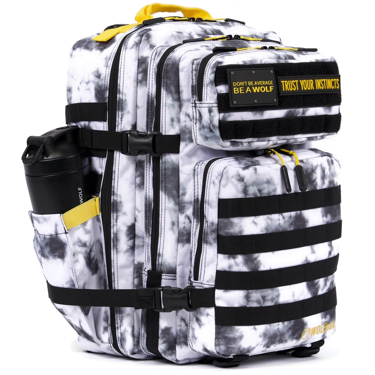 45L Backpack Timber Wolf Yellow Jacket
