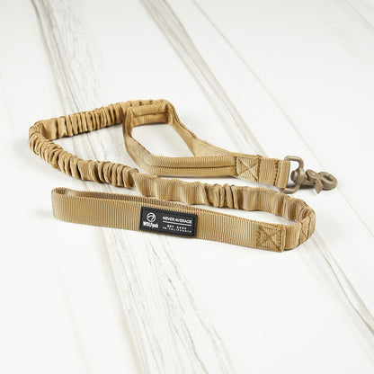 Tactical Nylon Leash Khaki