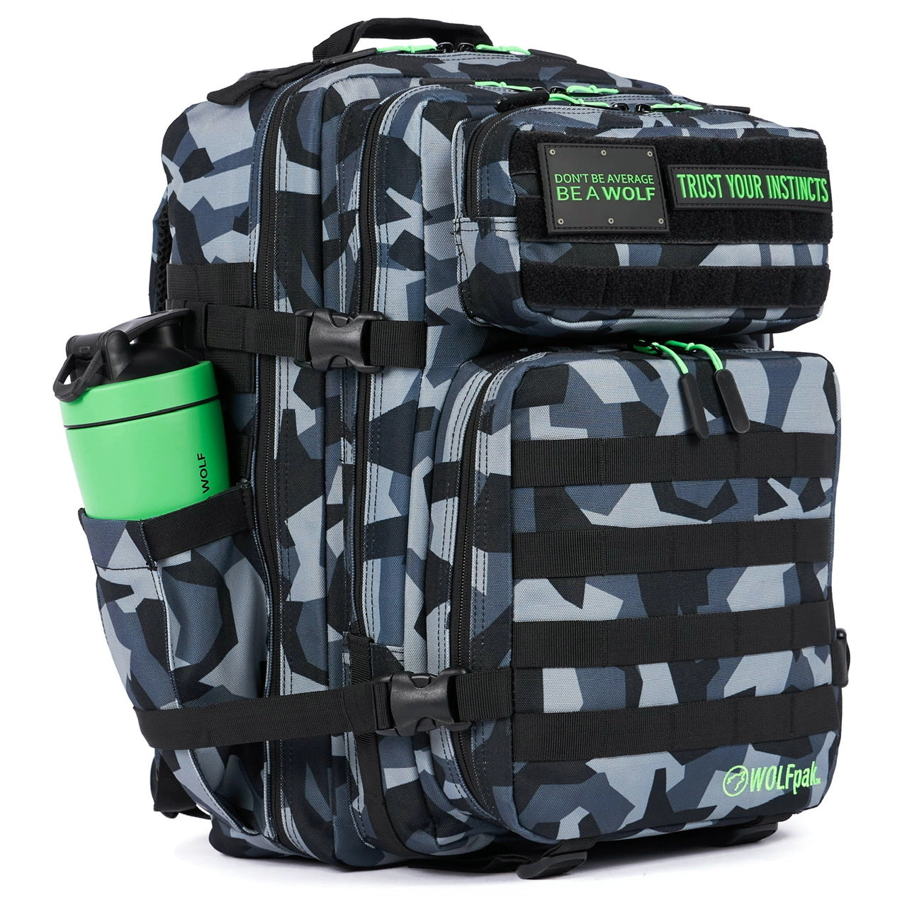 45L Splinter Camo Green Edition Meal Prep Management Backpack