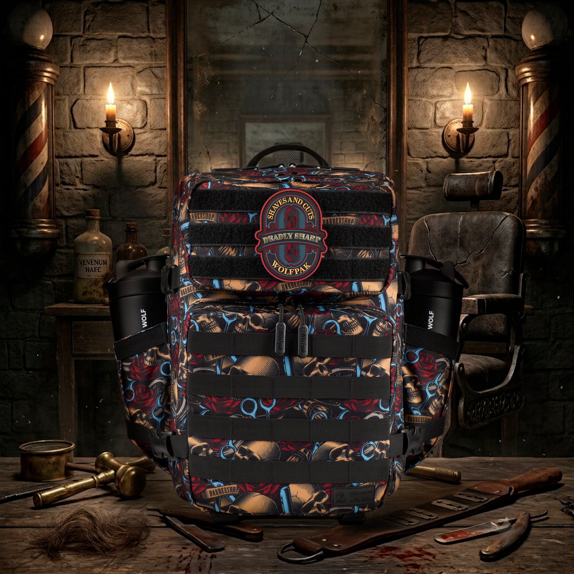 35L Backpack Deadly Sharp