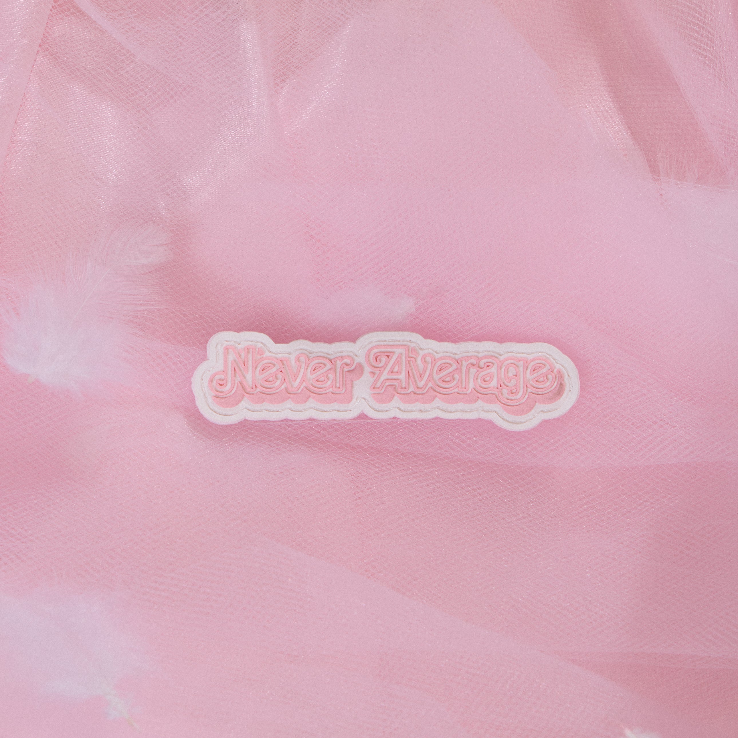 Dream Pink Never Average Patch