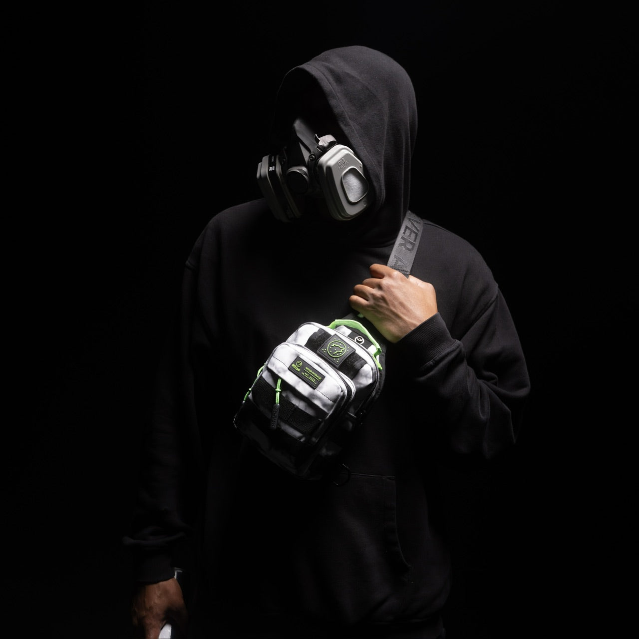 4L Mini Tactical Sling Bag Graffiti Green