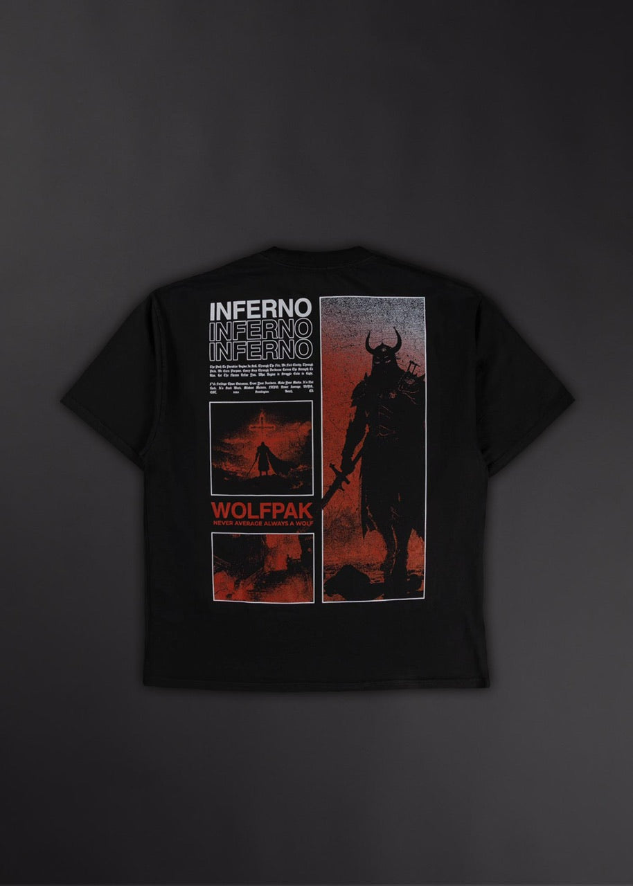 🎁 "Into The Abyss" Dante's Inferno Graphic T-Shirt Sale (100% off)