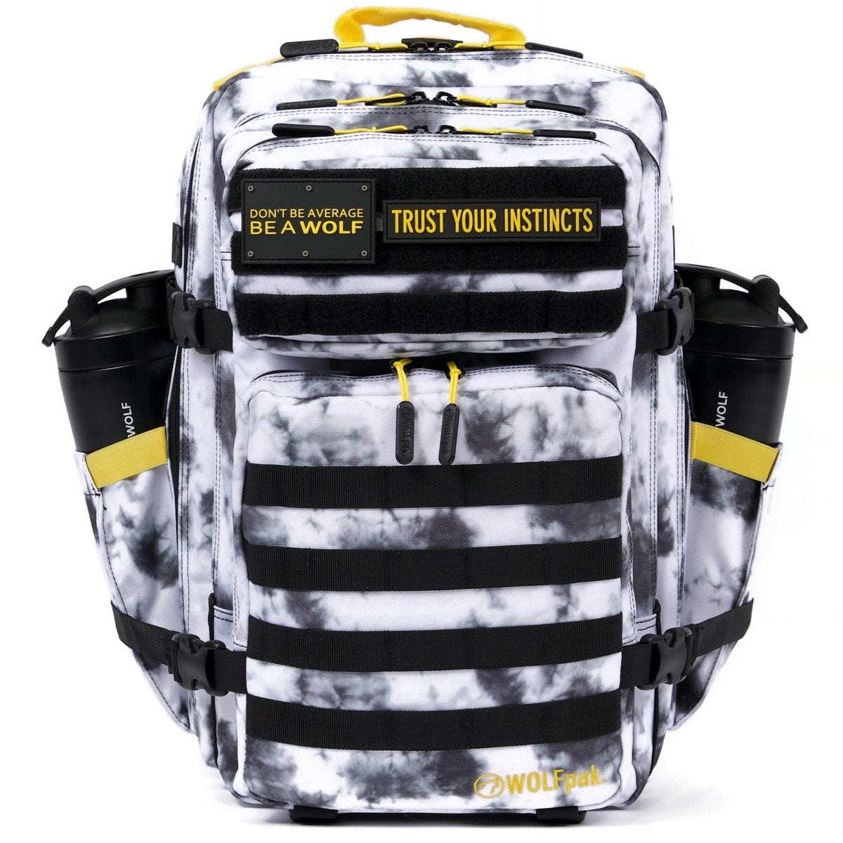 Wolf Predator Backpack 45L Backpack Tactical Timber Wolf Savage Red Edition w/ Cup Holders
