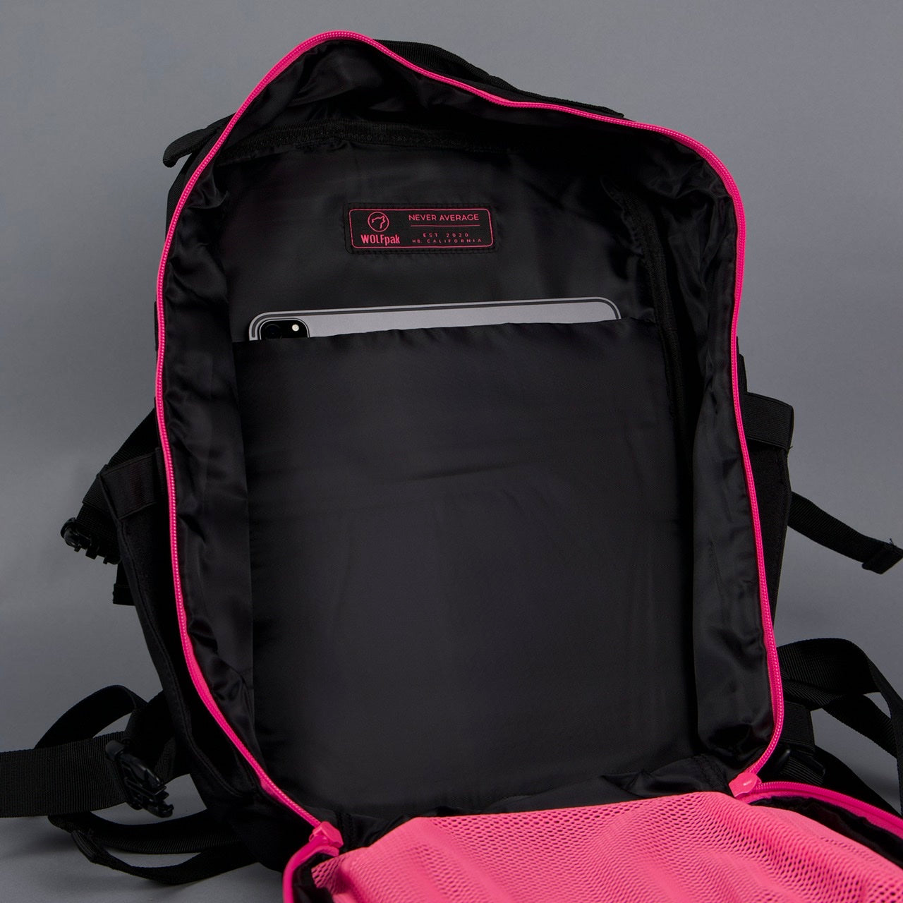 25L Backpack Pink Neon