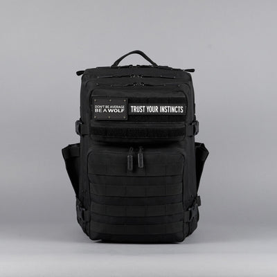 35L Backpack Alpha Black w/Cup Holders