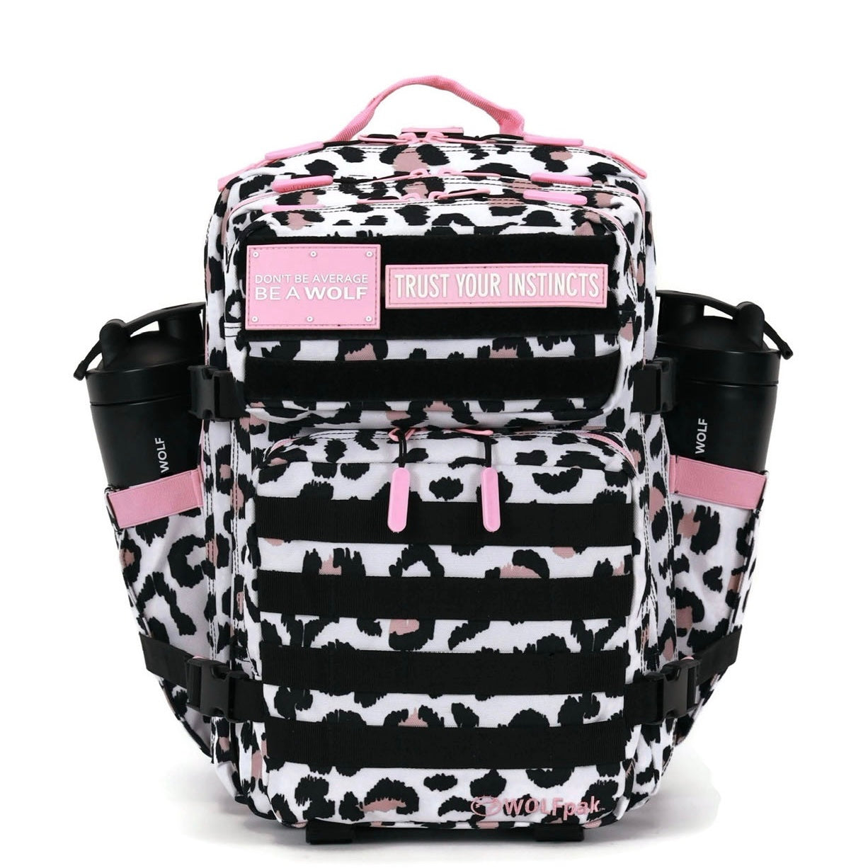 Pink leopard clearance backpack