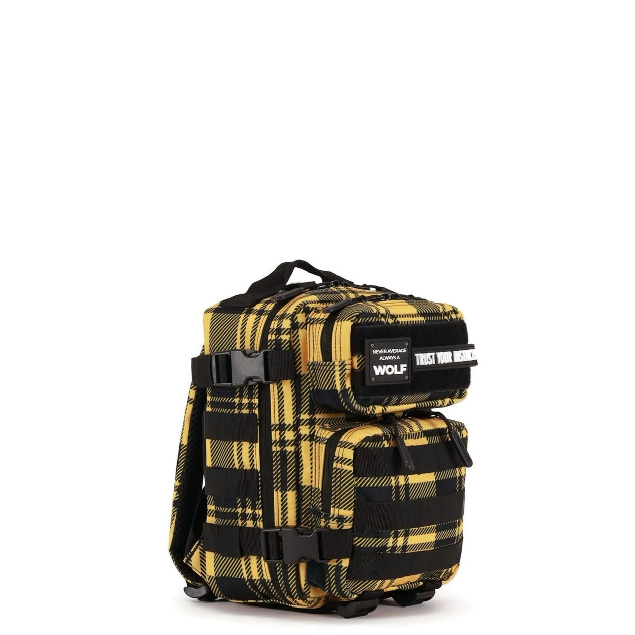 9L Backpack Mini Bumblebee Yellow Plaid