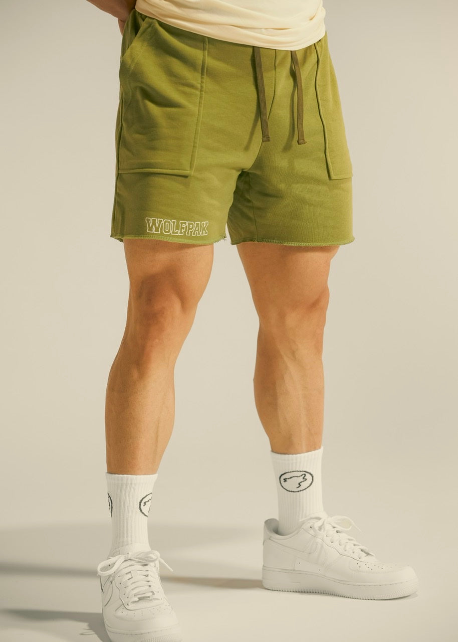 Men's Varsity Shorts Moss Green
