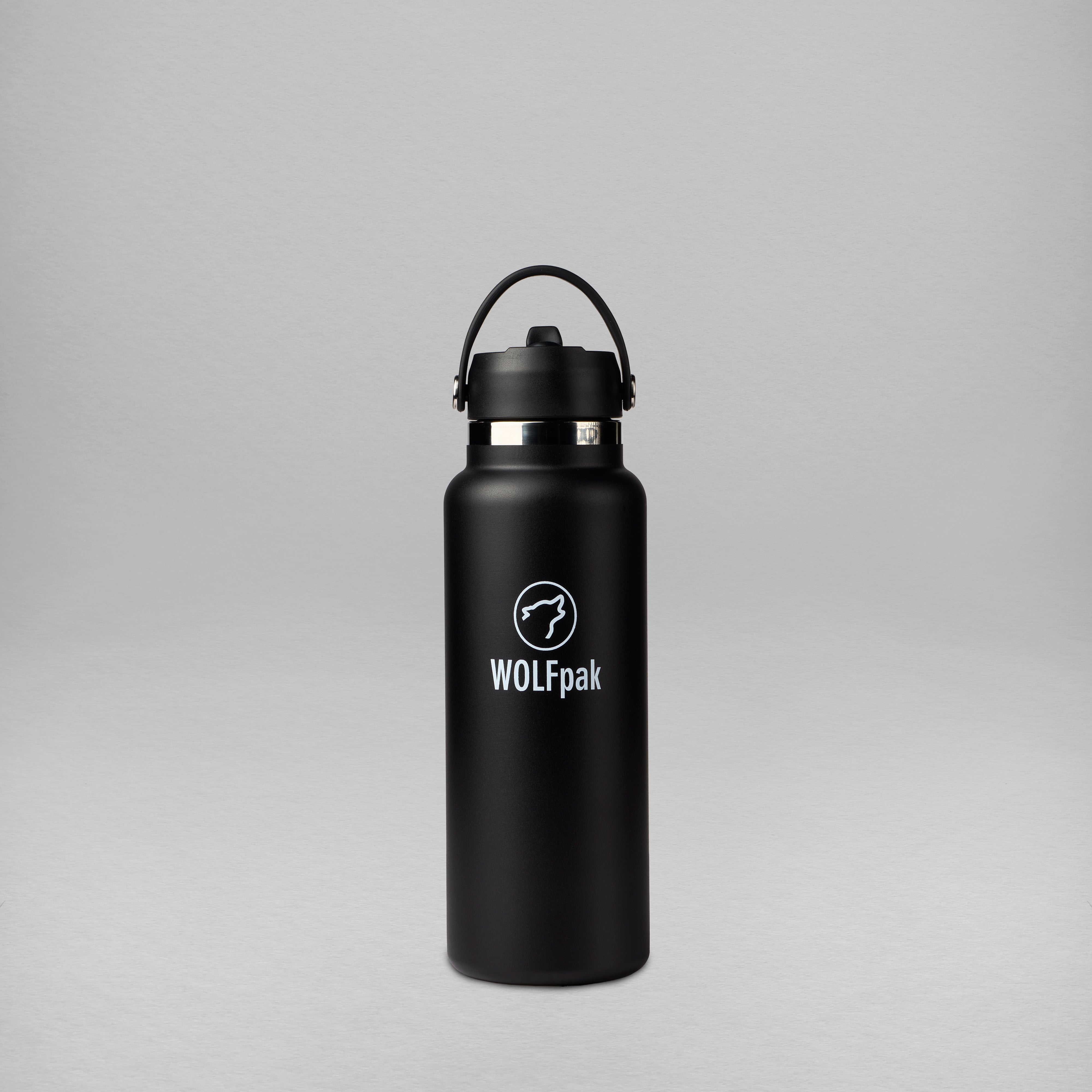 40oz Flask Alpha Black