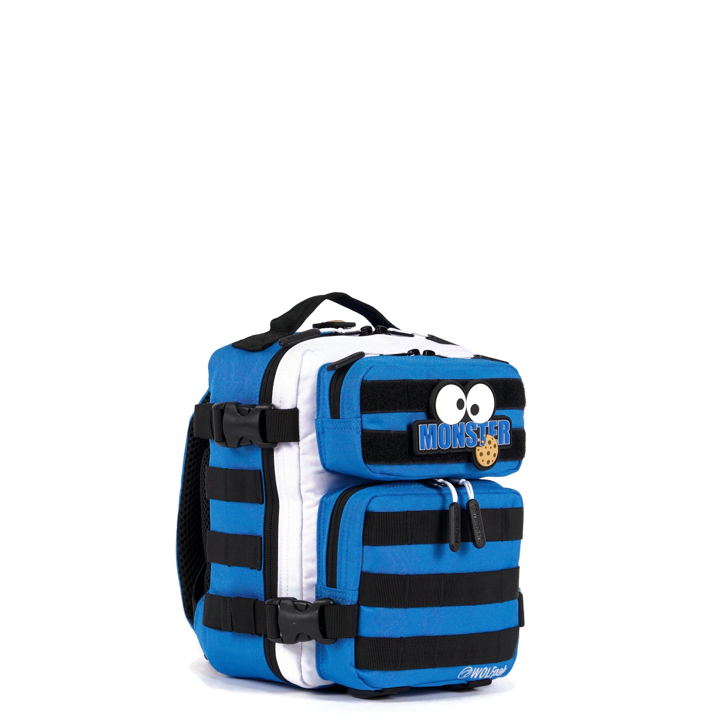 9L Backpack Mini Monster Blue