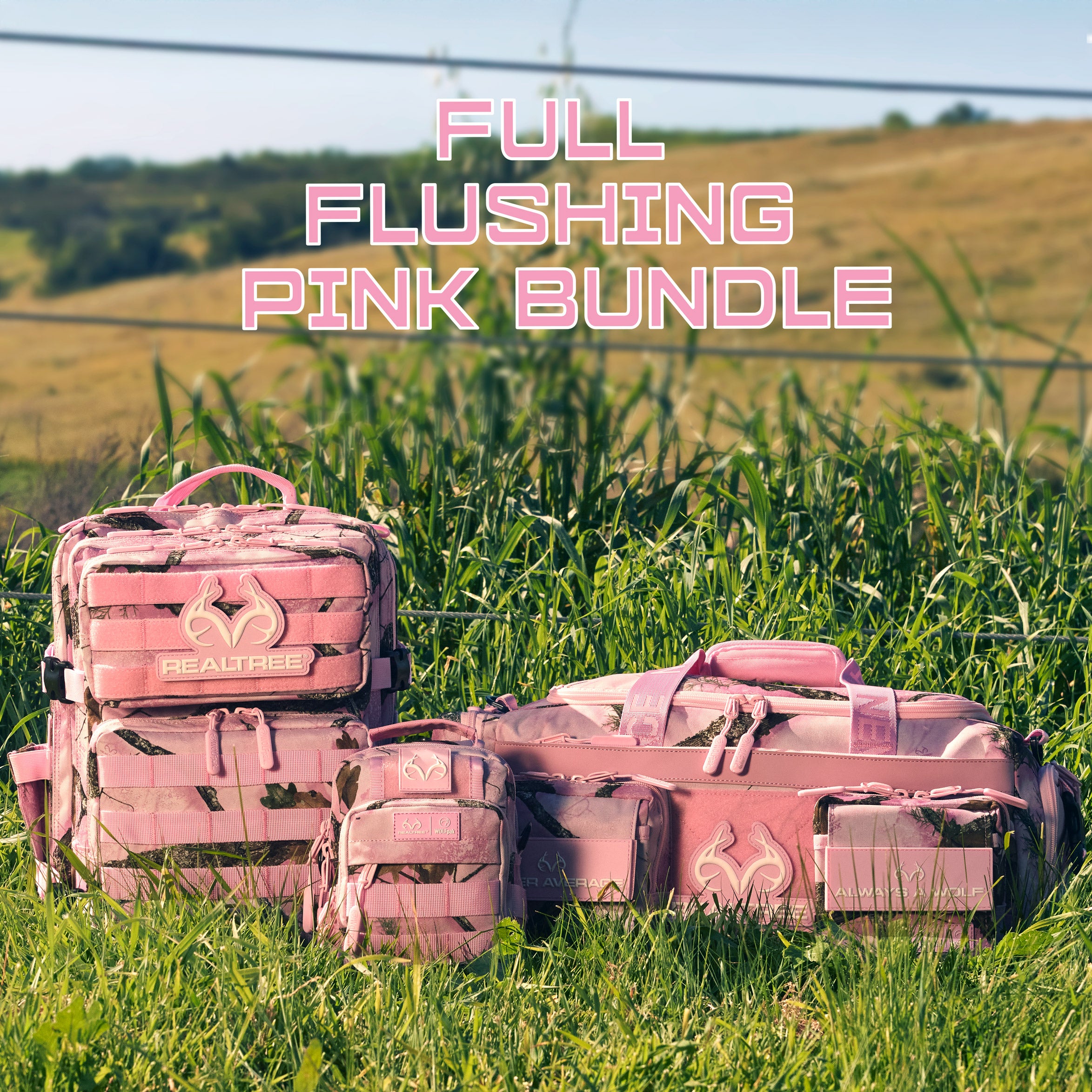 Full Flushing Pink Bundle