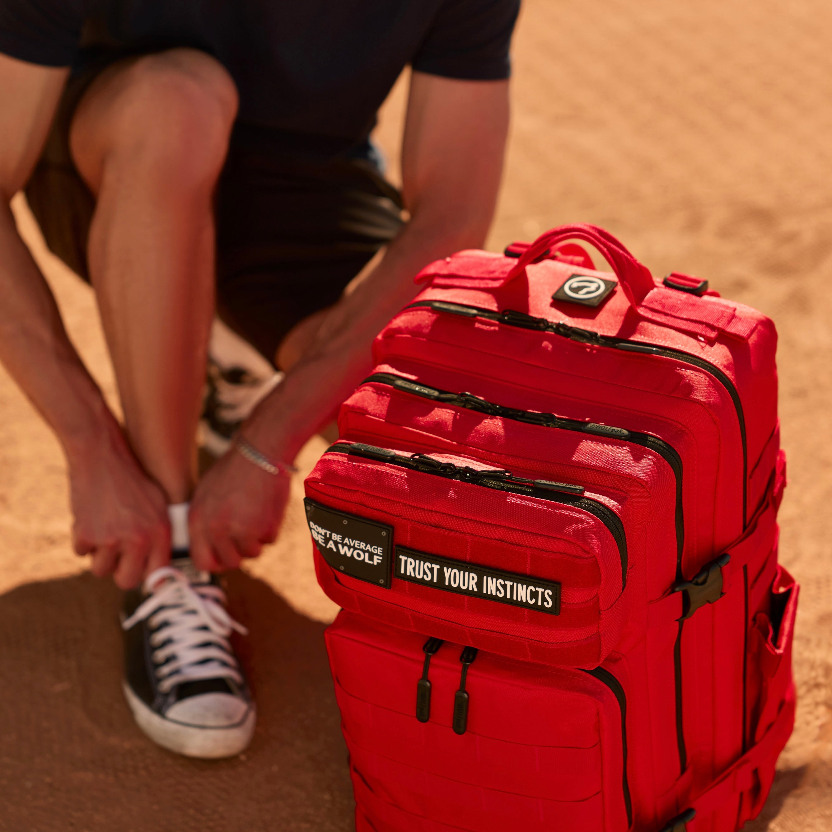 45L Backpack Elite Red