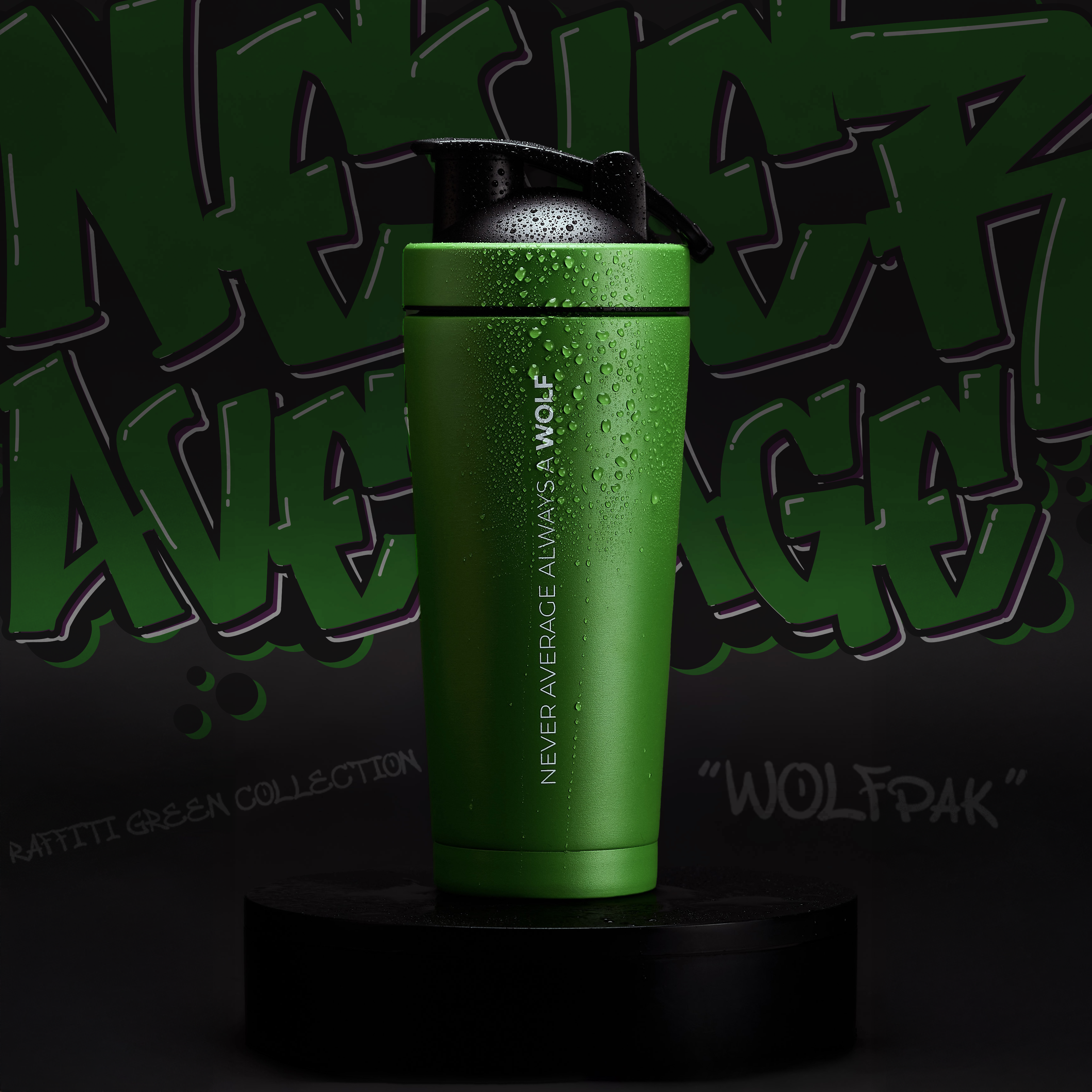 Graffiti Green Shaker