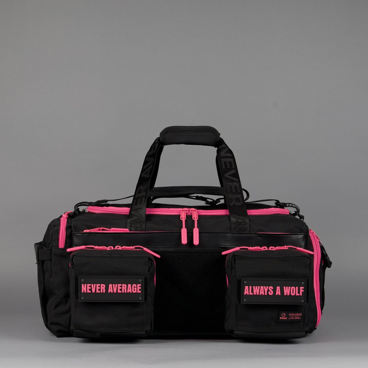 Bolsa de viaje 40L Ultimate negro rosa neón