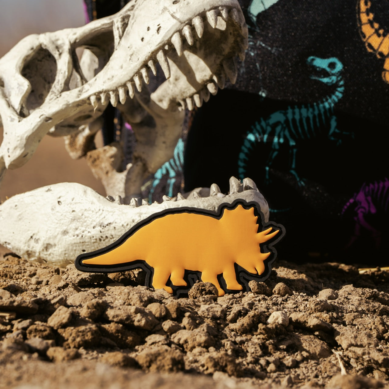 Dino Triceratops Patch