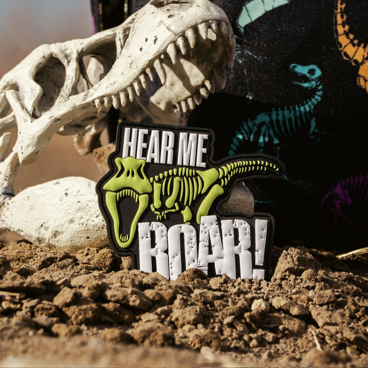 Dino Hear Me Roar Patch