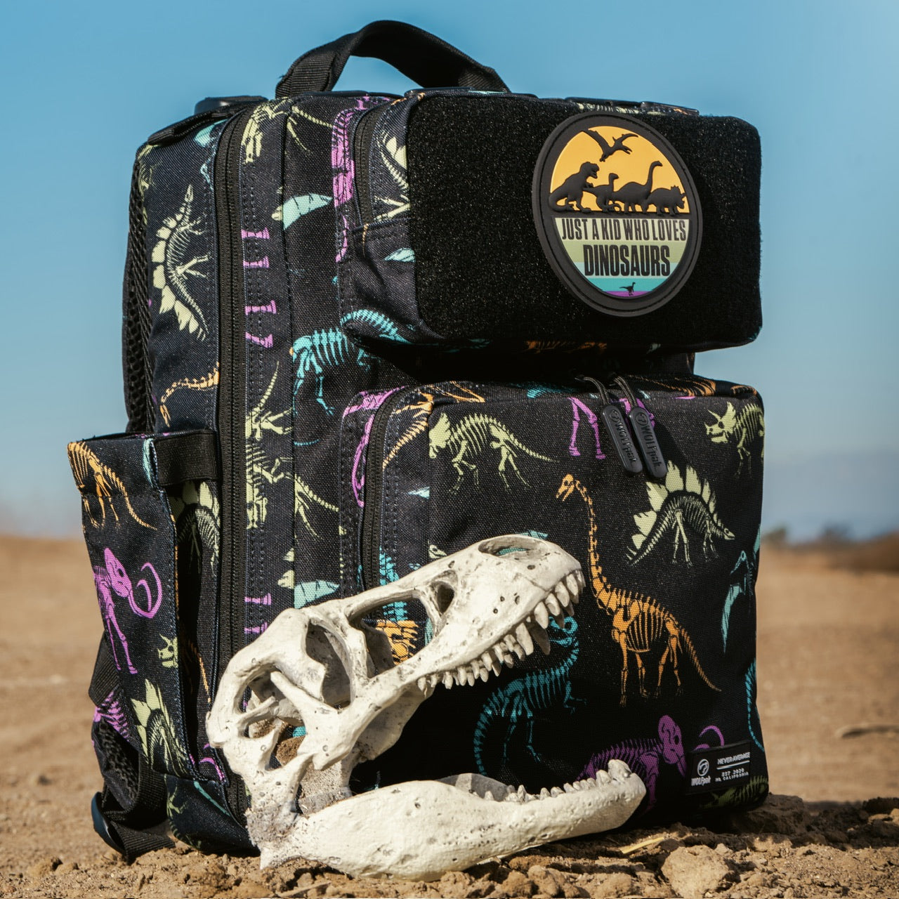 15L Backpack Dino Bag