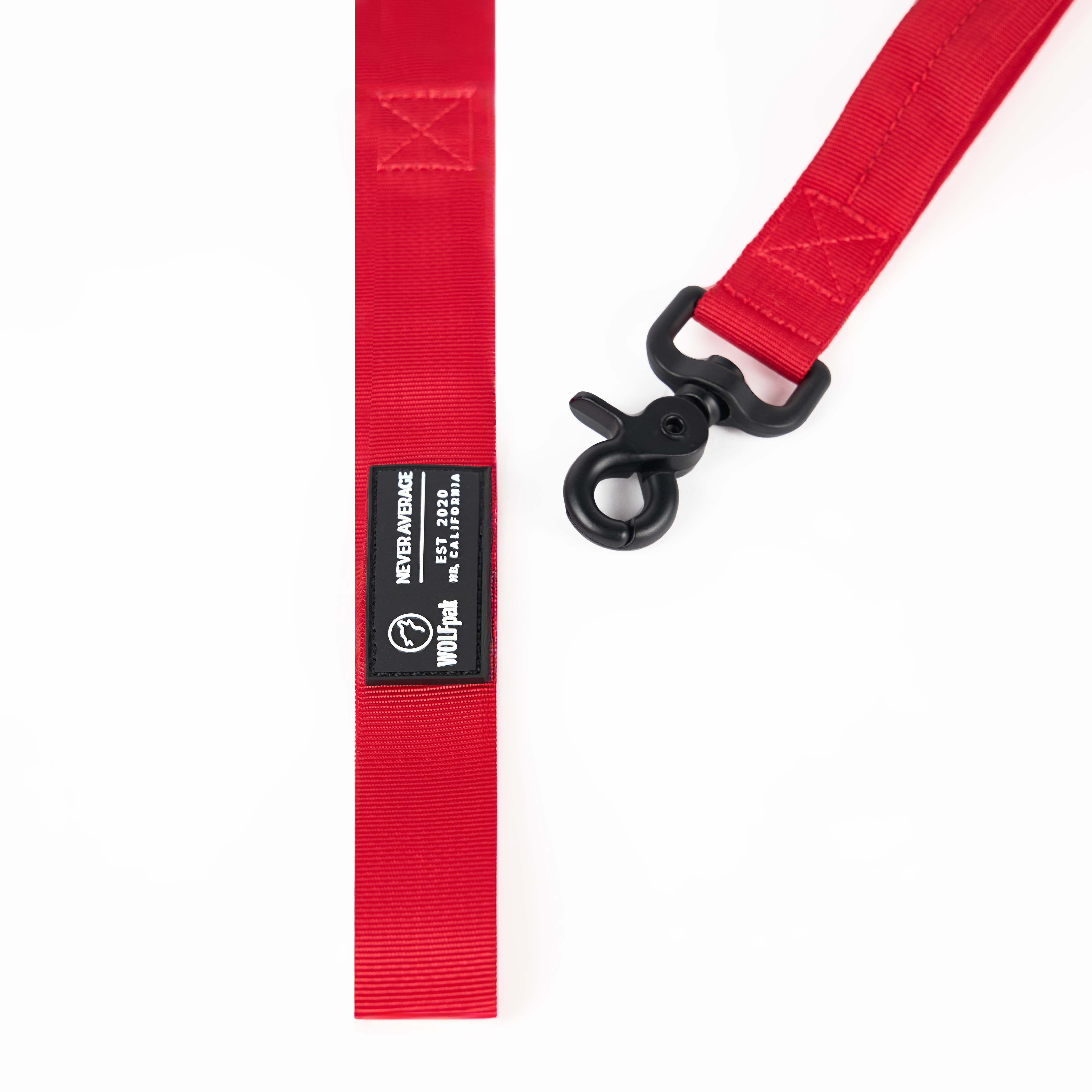 Tactical Nylon Leash Elite Red