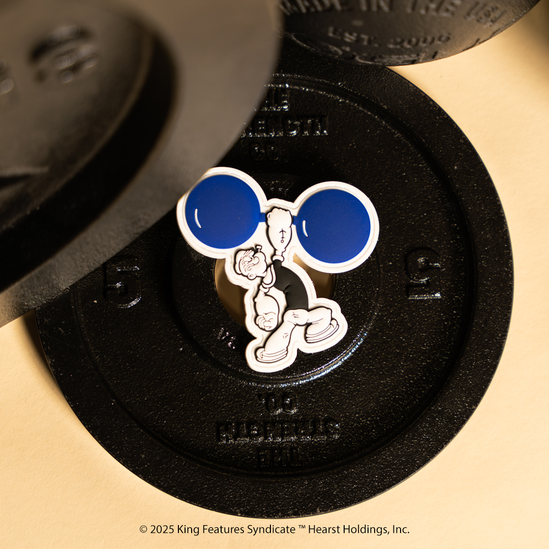 🎁 Popeye Sweat Barbell Patch (100% off)