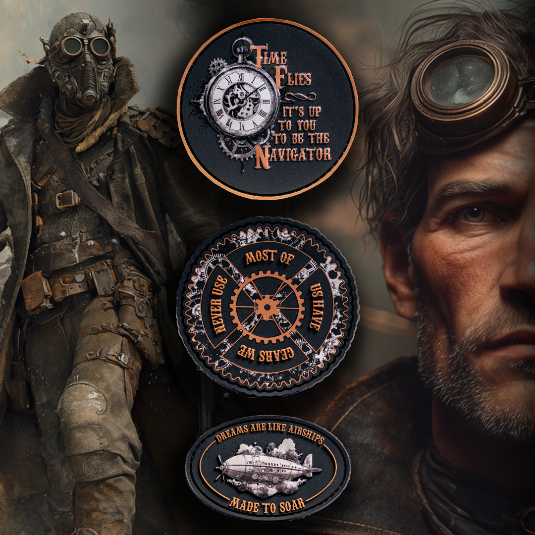 Steampunk Patch Bundle #2