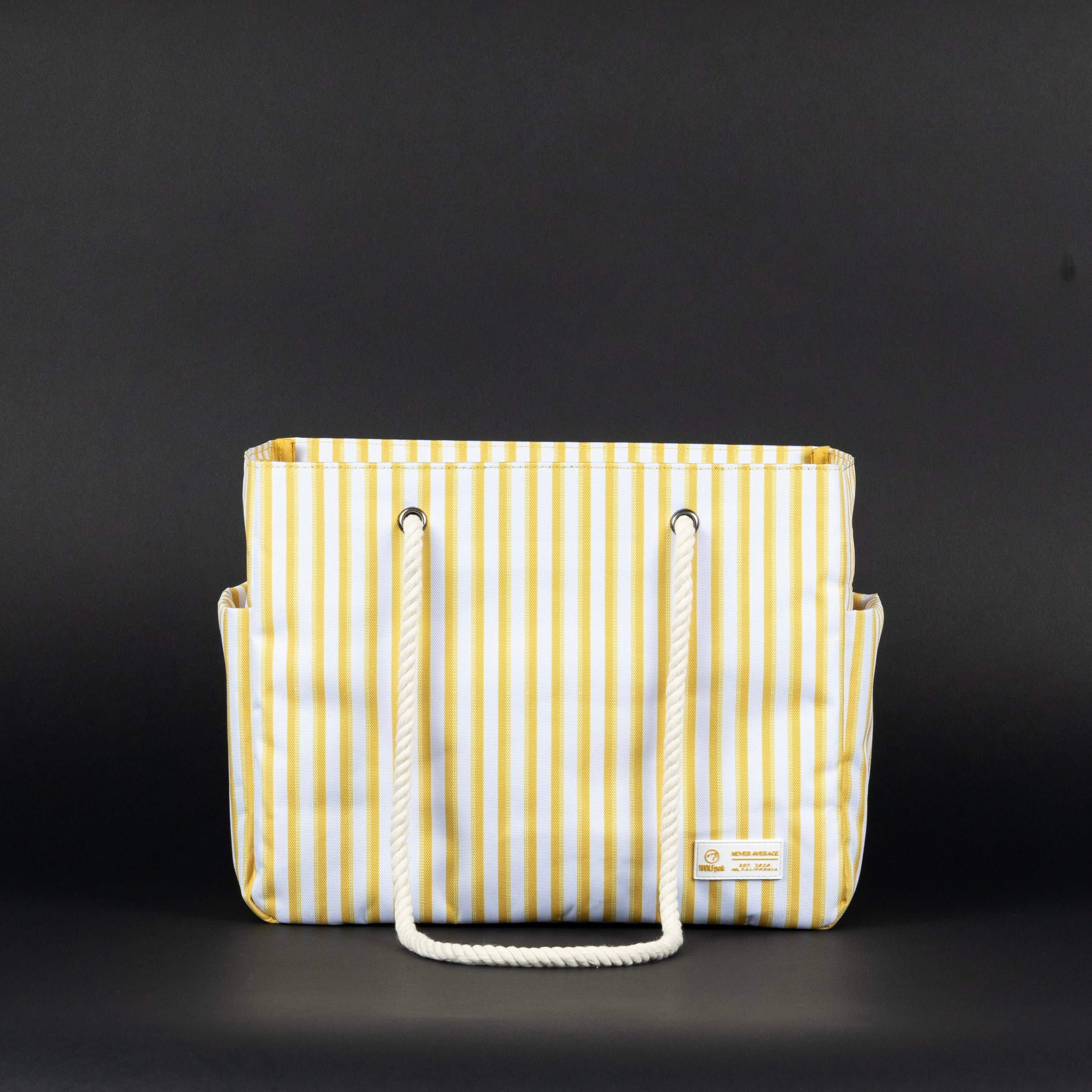 Tote Bag Yellow Stripes