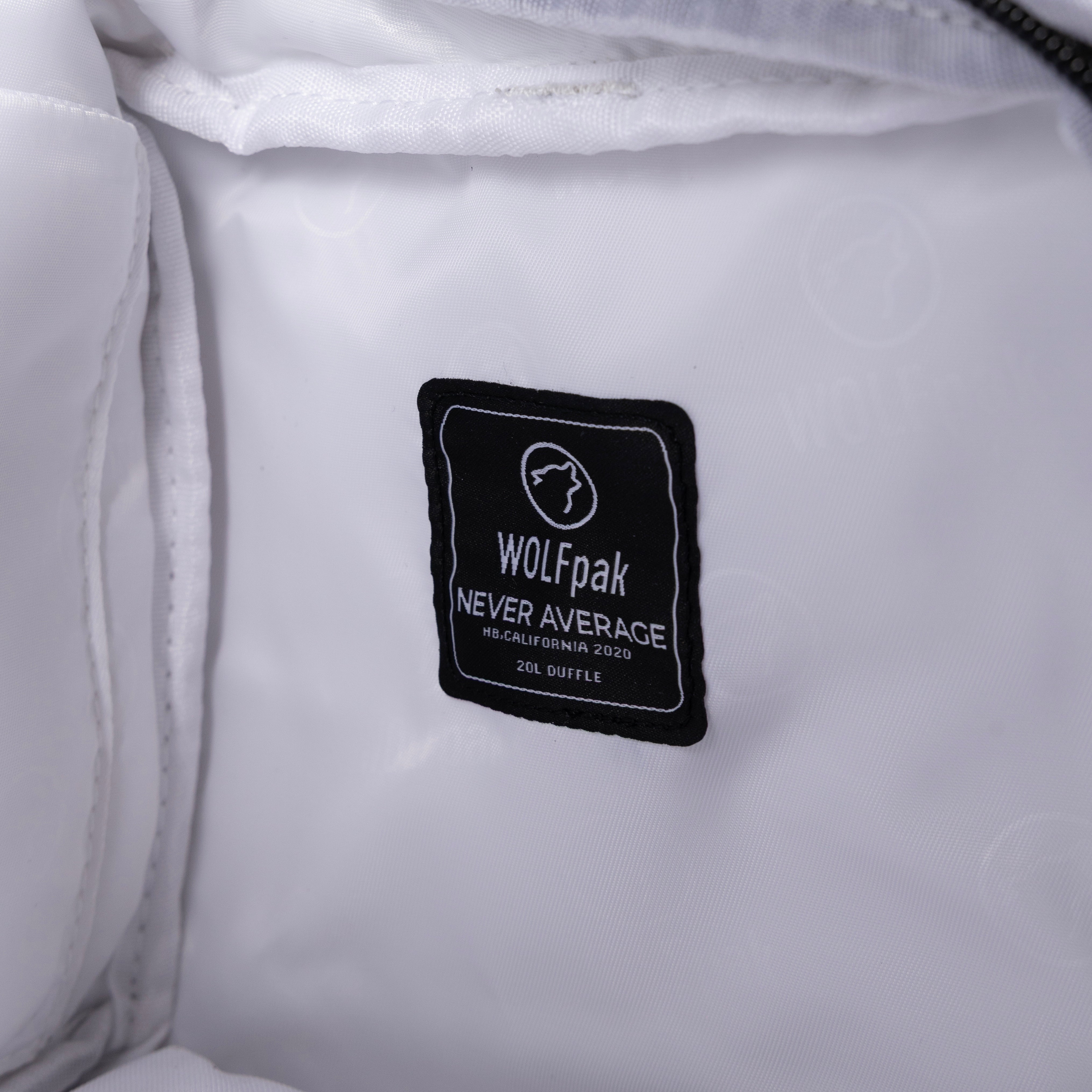 20L Mini Duffle Bag Polar White