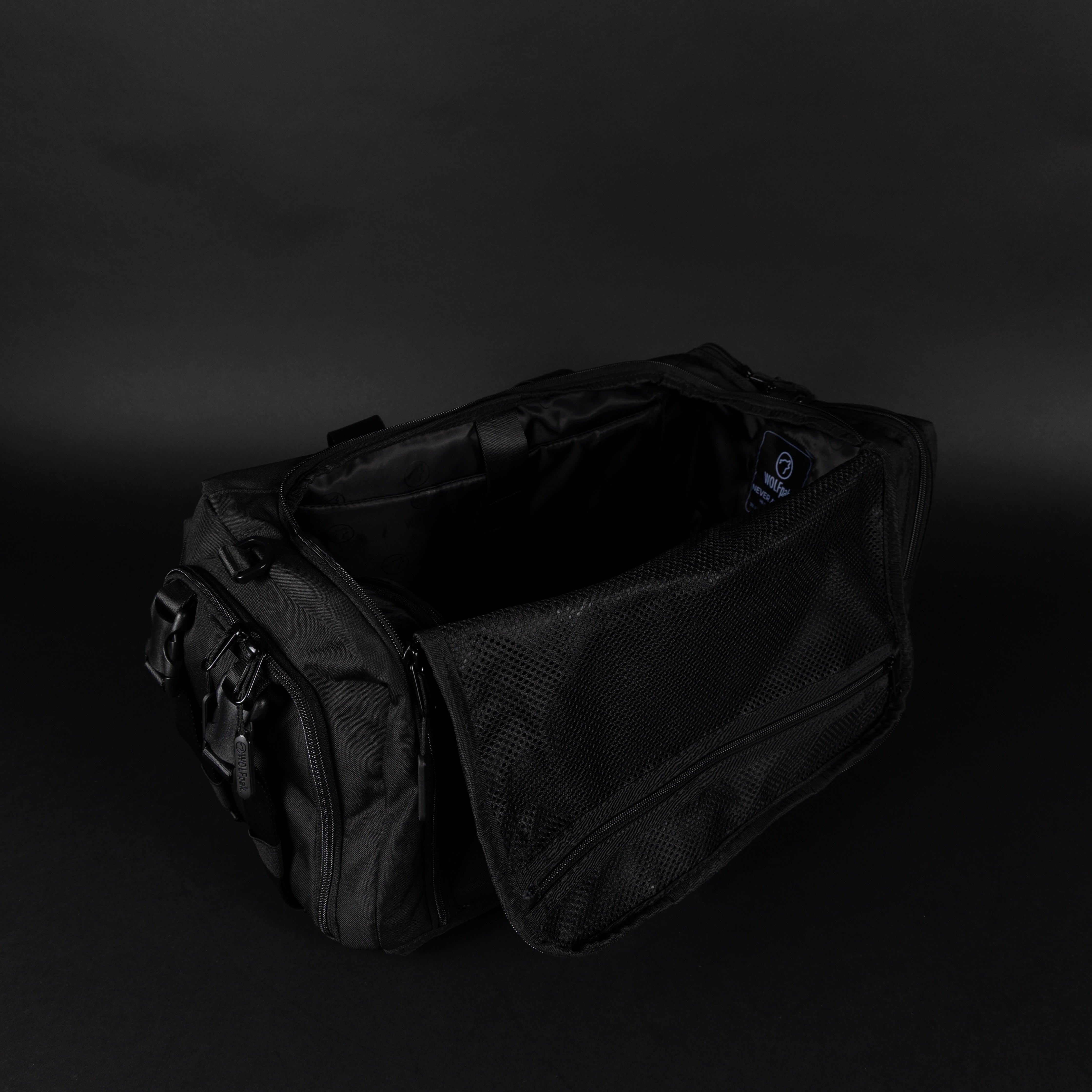 30L Perfect Meal Management Duffle Bag Alpha Black