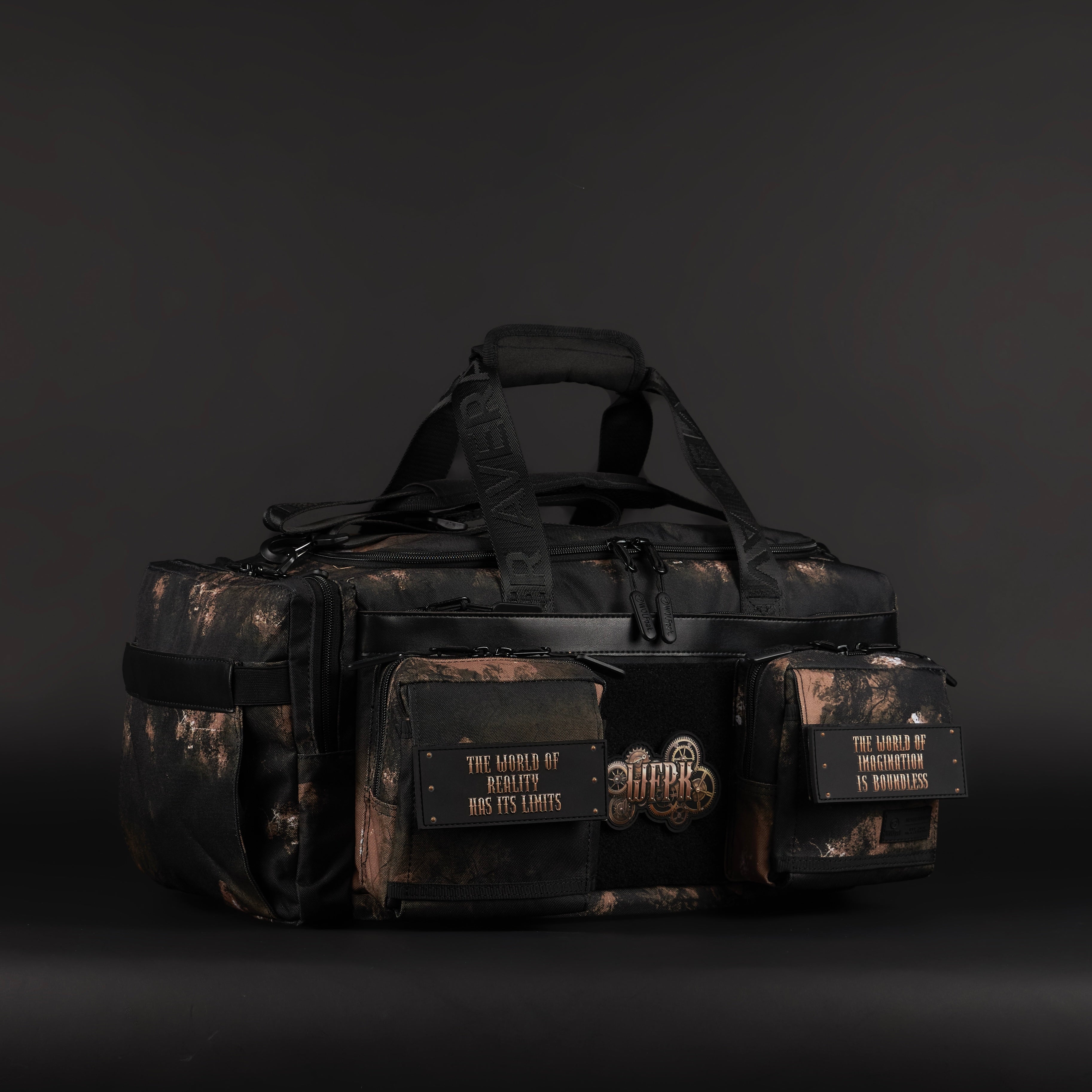 30L Perfect Duffle Bag Steampunk