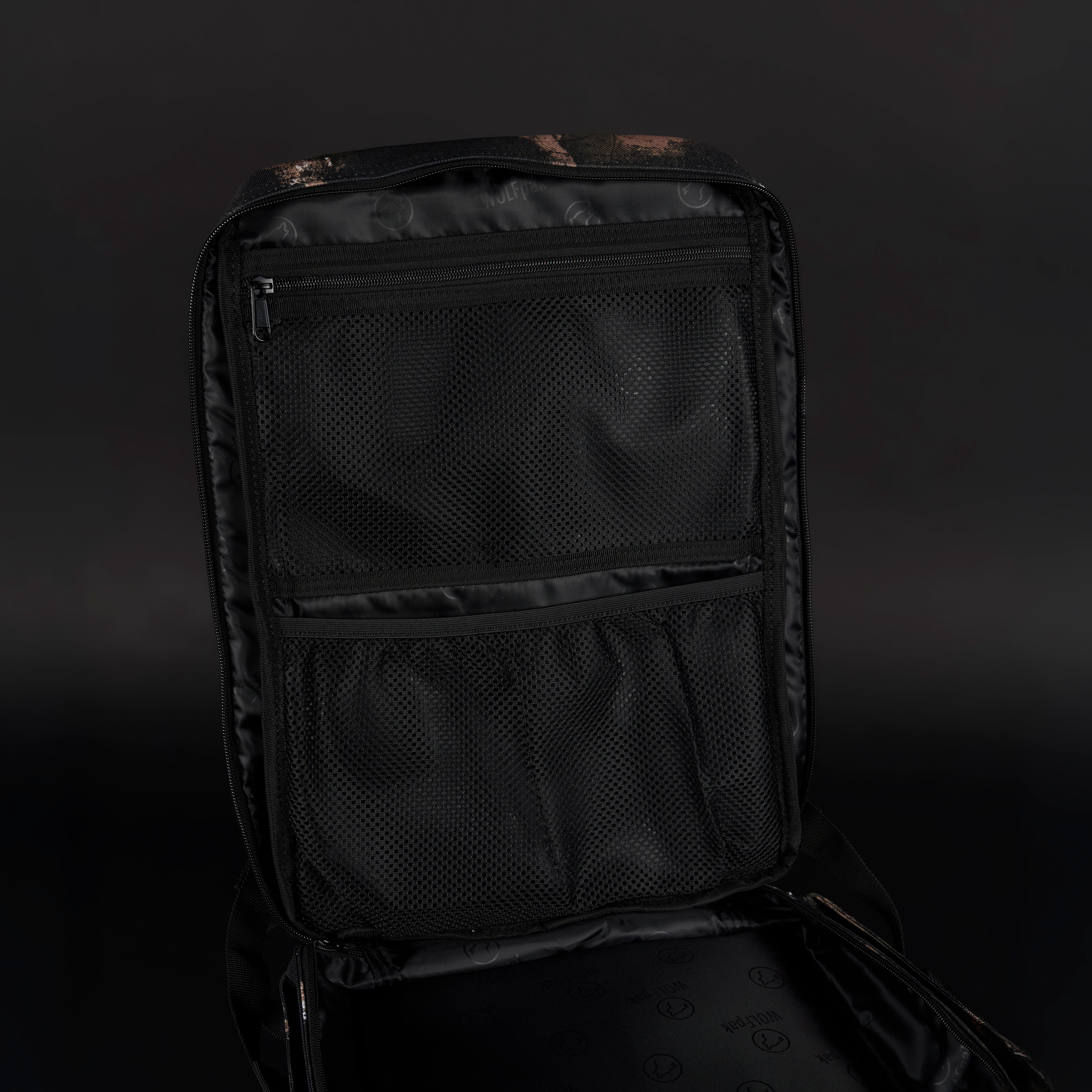 45L Backpack Black Steampunk