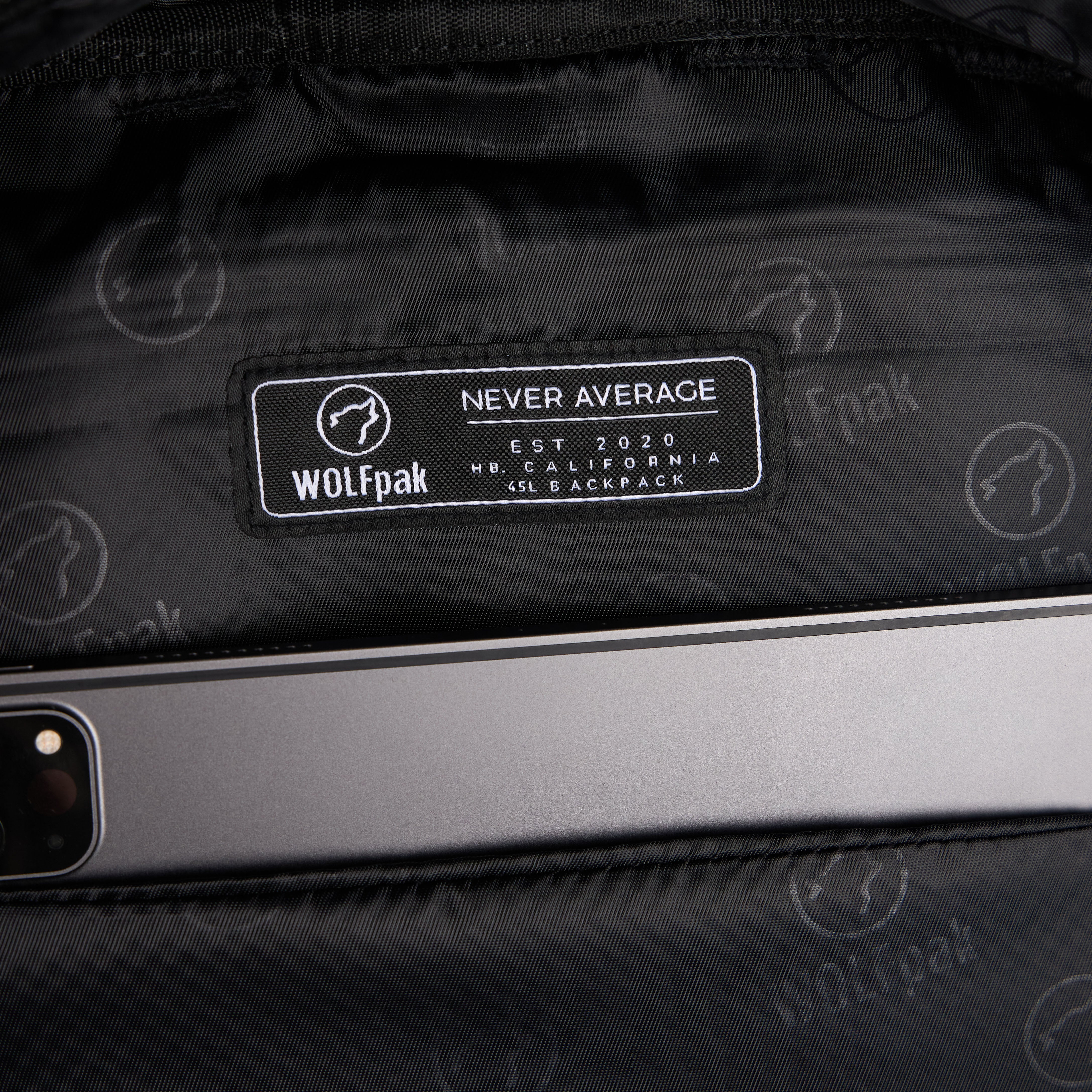 45L Backpack Alpha Black